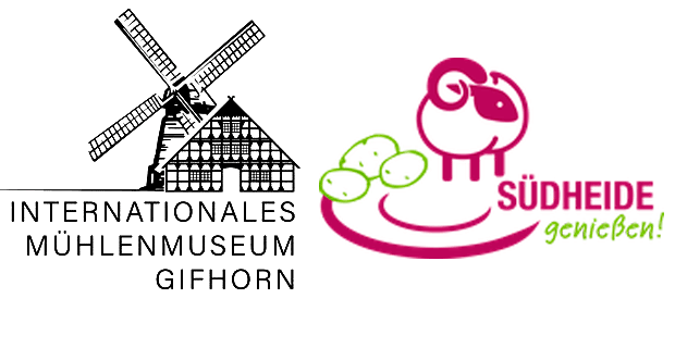 Logo von Internationales Muehlenmuseum Gifhorn und Vereinsloge Suedheide Geniesst